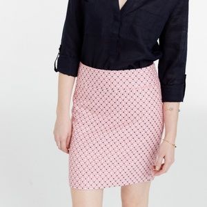 ANN TAYLOR Diamond Jacquard Mini Skirt Size 8